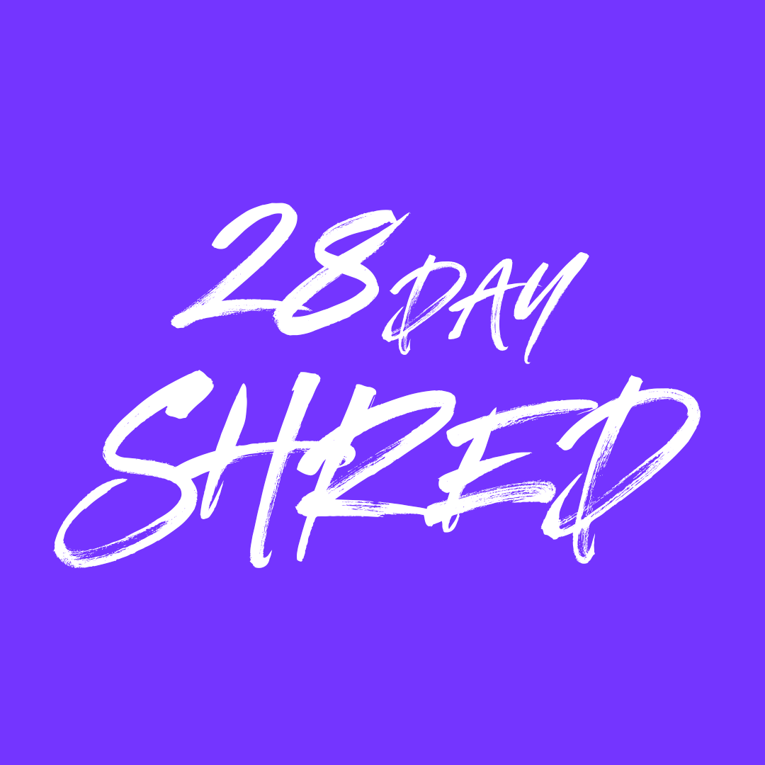 28-Day Shred Logo